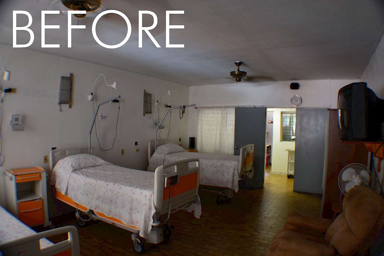 Interior renovation hospital architecture Dutch Caribbean design by DAM Caribbean